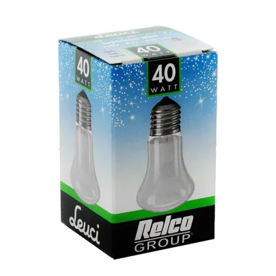 Produktbild von Leuci Glühbirne Krypton M50 Pilzform 40W E27 opal weiß matt 230V Glühlampe warmweiß dimmbar