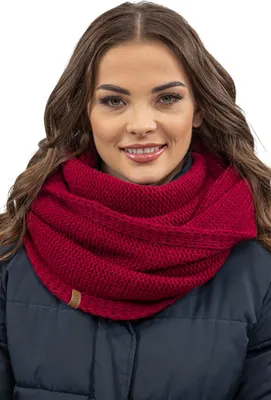 Écharpe Femme Hiver En Maille Douce - Acrylique/polyamide, Chaude, Style Décontracté, Taille Unique