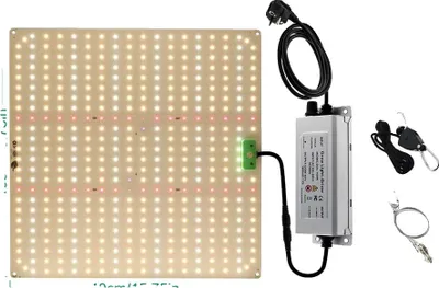 Obrázok produktu pre LED rastlinné svetlo, plnospektrálne, s nastaviteľnou intenzitou, model QBK1500Plus
