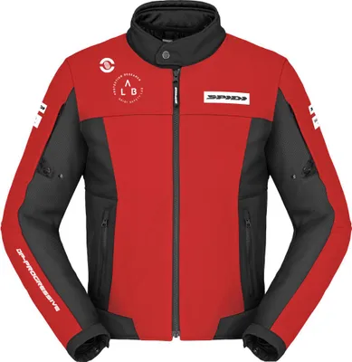 Immagine prodotto di Giacca da moto in tessuto Spidi Corsa Tex 2025, rosso/nero, XL