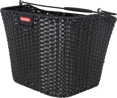 Produktbild von KLICKfix Structura, Vorderseite, Fahrradkorb, Kunststoff, Schwarz, 16 l, 5 kg