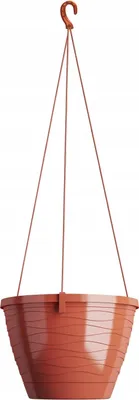 Zdjęcie produktu dla Doniczka Wisząca Aurora Terakota 26 Cm Z Podstawką
