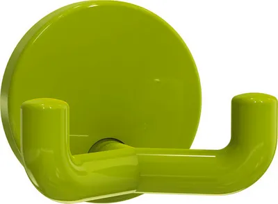 Produktbild von Hewi Doppelhaken 477.90.025 74 Polyamid Durchmesser 50mm apfelgrün - 477.90.025 74