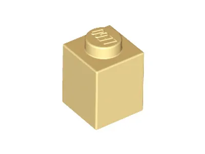 Obrázok produktu pre LEGO: 500 béžových kociek 1x1
