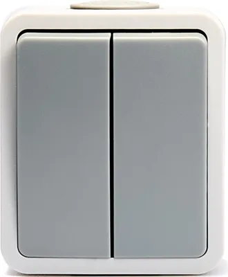 Produktbild von Feuchtraum Serienchalter McPower ''Fix'', Steckanschluss , IP54, 250V/10A, AP
