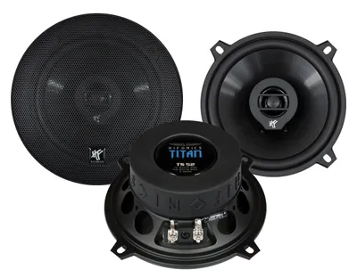 Image de HIFONICS TITAN Coax 13 cm TS-52 Haut-parleurs Set d'enceintes pour voiture 150 Watt Voiture