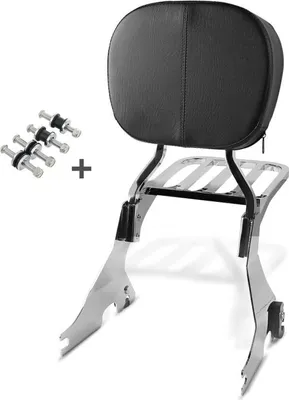 Immagine prodotto di Sissy bar con portapacchi e kit di aggancio per Harley Davidson Sportst