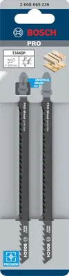 Immagine prodotto di Bosch PRO T344DP Lama per seghetto alternativo, 152 mm, 2 pezzi