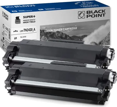 Immagine prodotto di Toner 2 pezzi compatibile con TN-2420 - nero - per Brother: HL: L2310D, L2350DW, L2370DN, L2375DW; DCP: L2510D, L2530DW, L2550DN; MFC: L2710DN, L2710DW, L2730DW, L2750DW -