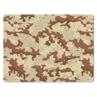 Produktbild von MuchoWow® Mauspad Mousepad Camouflage - Wüste - Muster 23x19 cm - Mousepads - Maus Mat - Pad - Mausunterlage - Schreibtischunterlage - Mauspad