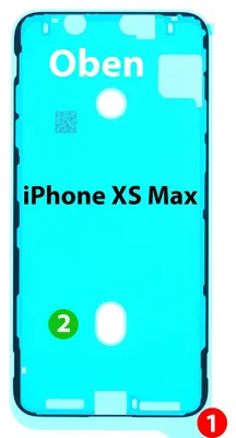Produktbild von Apple iPhone XS Max Kleber Display
