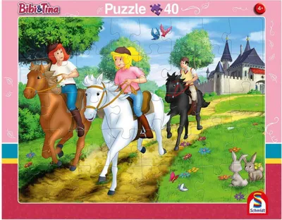 Produktbild von Schmidt Spiele - 2er Set RAPU Bibi u.Tina 24 und 40 Teile