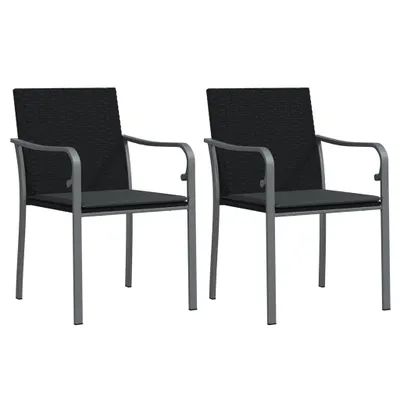 Produktbild von VidaXL 364094, Terrasse, Gepolsterter Sitz, Polyester, Grau, 110 kg, 560 mm
