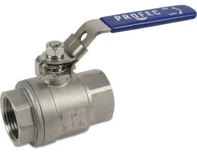 Image de Robinet à Boisseau Sphérique Inox 316, 1 1/2 Pouce, 64 bar