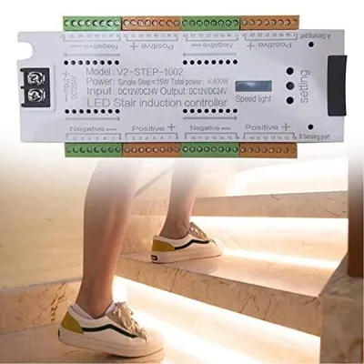 Zdjęcie produktu dla Kontroler LED czujnik ruchu schody oświetlenie automatyczne 32