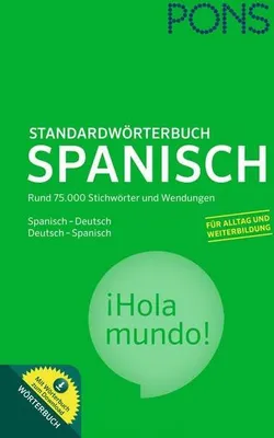 Produktbild von PONS Standardwörterbuch Spanisch
