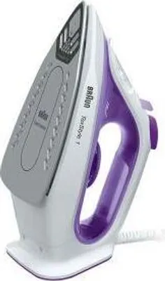 Obrázok produktu pre Braun TexStyle 1 SI 1080, Suché aj parné žehlenie, Keramická žehliaca plocha, 1,9 m, 130 g/min, Čierna, Purpurová, 0,22 L