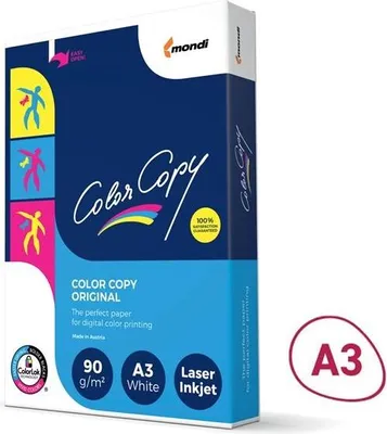 Obrázek produktu pro mondi 2100005106 mondi multifunkční papír Colour Copy, A3, 90 g/m2, bílý