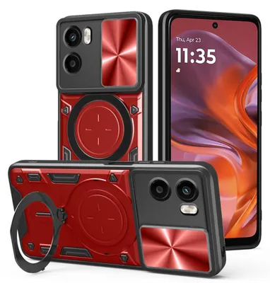 Obrázek produktu pro Techsuit - CamGuard Pro ochranný obal na Motorola Moto G05 / E15 – červený