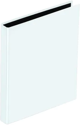 Produktbild von Ringbuch A4 20mm 2 Ringe weiß Packung mit 12 Stück