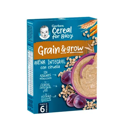 Obrázek produktu pro Gerber Ovesná kaše se švestkami 250g