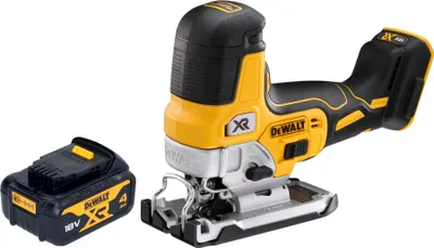 Produktbild von DeWalt DCS 335 N Akku Stichsäge 18 V 135 mm Brushless + 1x Akku 4,0 Ah - ohne Ladegerät