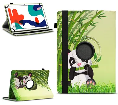 Produktbild von Tablet Tasche für Tabwee Tablet T90 / W90 Hülle Schutzhülle Schutz Drehbar CaseFarben:Motiv 11