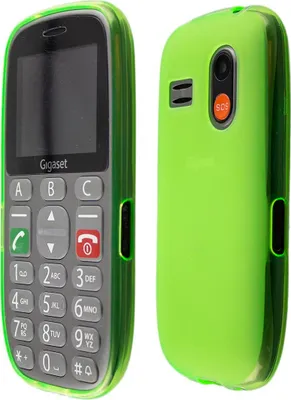 Zdjęcie produktu dla TPU-Hülle für Gigaset GL390 grün