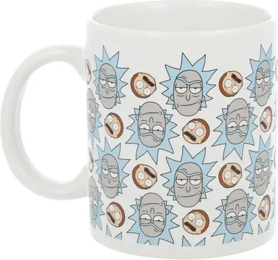 Produktbild von Rick und Morty Kaffeetasse Teetasse Tasse Geschenkidee 325 ml