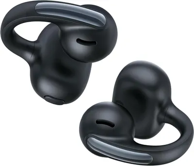 Zdjęcie produktu dla Klips na ucho z imponującym dźwiękiem, adaptacyjne wzmocnienie basów, Bluetooth 5.4, redukcja szumów podczas połączeń, IP57, bateria 40H, słuchawki 5,2 g