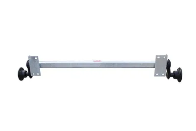 Obrázek produktu pro Náprava přívěsu bez brzd Knott VG7-L  1190 mm 750 kg 4x100-vodotěsná ložiska v nábojích