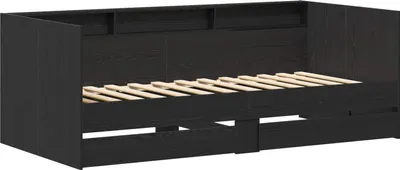 Zdjęcie produktu dla Łóżko dzienne Szary 90 x 200 cm Materiał drewnopochodny