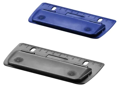 Produktbild von Herlitz Mini-Taschenlocher farbig sortiert zum Einheften und für unterwegs, Bindeclip, Gemischte Farben, Kunststoff, 1 Stück(e)