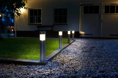 Image de Lampadaire solaire Arizona Pir de Luxform Lighting