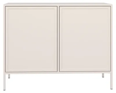 Image de Selsey Tavo - Buffet haut 3 portes, chêne Cremona, 103 cm