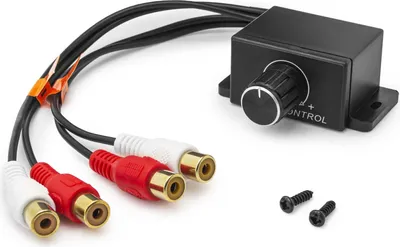 Produktbild von Bass Sound Steuerung Adapter control Cinch Car Auto Radio Audio Pegel Regler