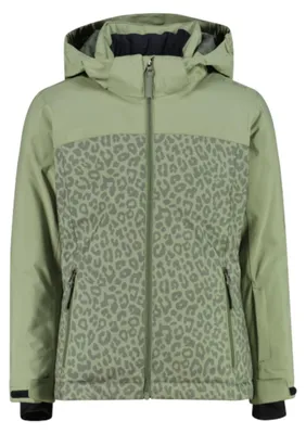 Immagine prodotto di Giacca da sci per bambine CMP, modello Clima-Protect, verde, taglia 140, con cappuccio removibile