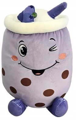 Produktbild von Elefun Przytulisie Bubble Tea Kuscheltier, 30 cm, Violett