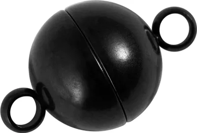 Produktbild von Magnetschließe aus Edelstahl, schwarz/ionenplattiert, Ø 6 -14 mm