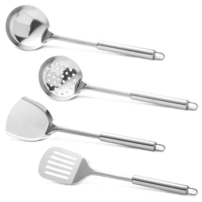 Immagine prodotto di Set di 4 utensili da cucina in acciaio inossidabile