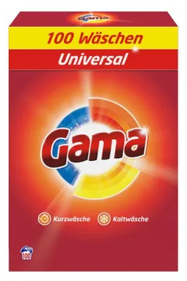 Produktbild von Universal Waschpulver Sortiment 100 Wäschen DE