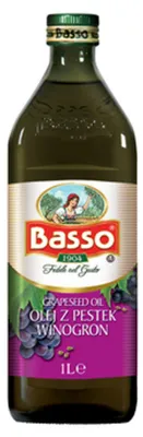 Zdjęcie produktu dla Basso Olej z pestek winogron 1,0 L