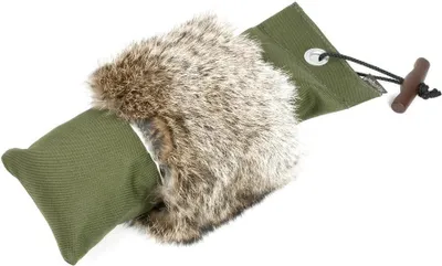 Produktbild von Mystique Pointer Dummy 1,5kg khaki mit Fell