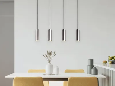 Image de Lustre argenté MARLEY Trio 312400407