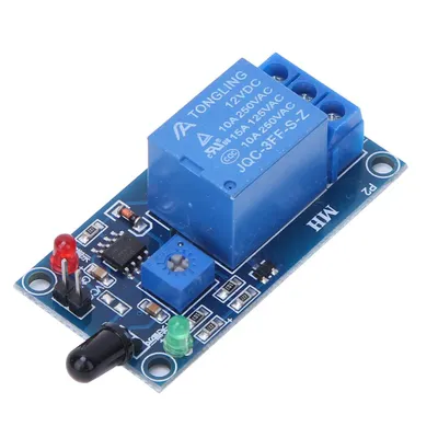 Obrázek produktu pro Infračervený modul senzoru detekce požáru Modul relé pro detekci plamene 12VDC 7601100nm