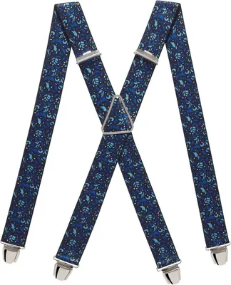 Breite Hosenträger für Herren mit verstellbarer Länge bis 130 cm und starken X-Clips