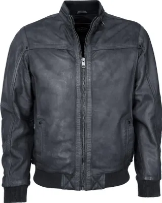 Produktbild von JCC Lederblouson 31020348 Herren graphite 3XL