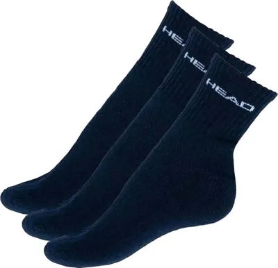 Produktbild von Socken Head Short Crew 3p Uni Marineblau 43-46