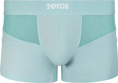 Image de 2EROS - Sous-vêtement Boxeur ajusté Hommes - AKTIV Hermes Trunk Blue Turquoise - 1x Taille L