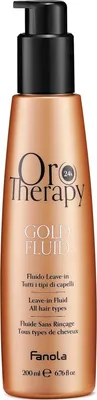 Imagen del producto de Crema sin enjuague Fanola Oro Puro Therapy Gold, 200 ml